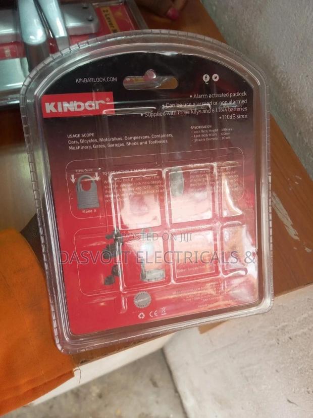 Kinbar Alarm Padlock - thumbnail 2