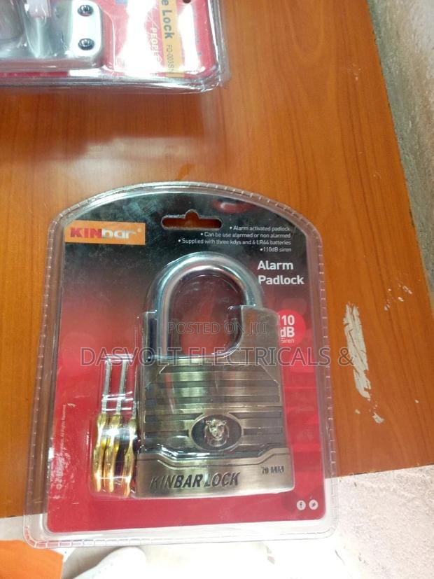 Kinbar Alarm Padlock - thumbnail 3