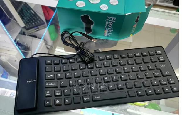 Flexible Wired Keyboard - Black