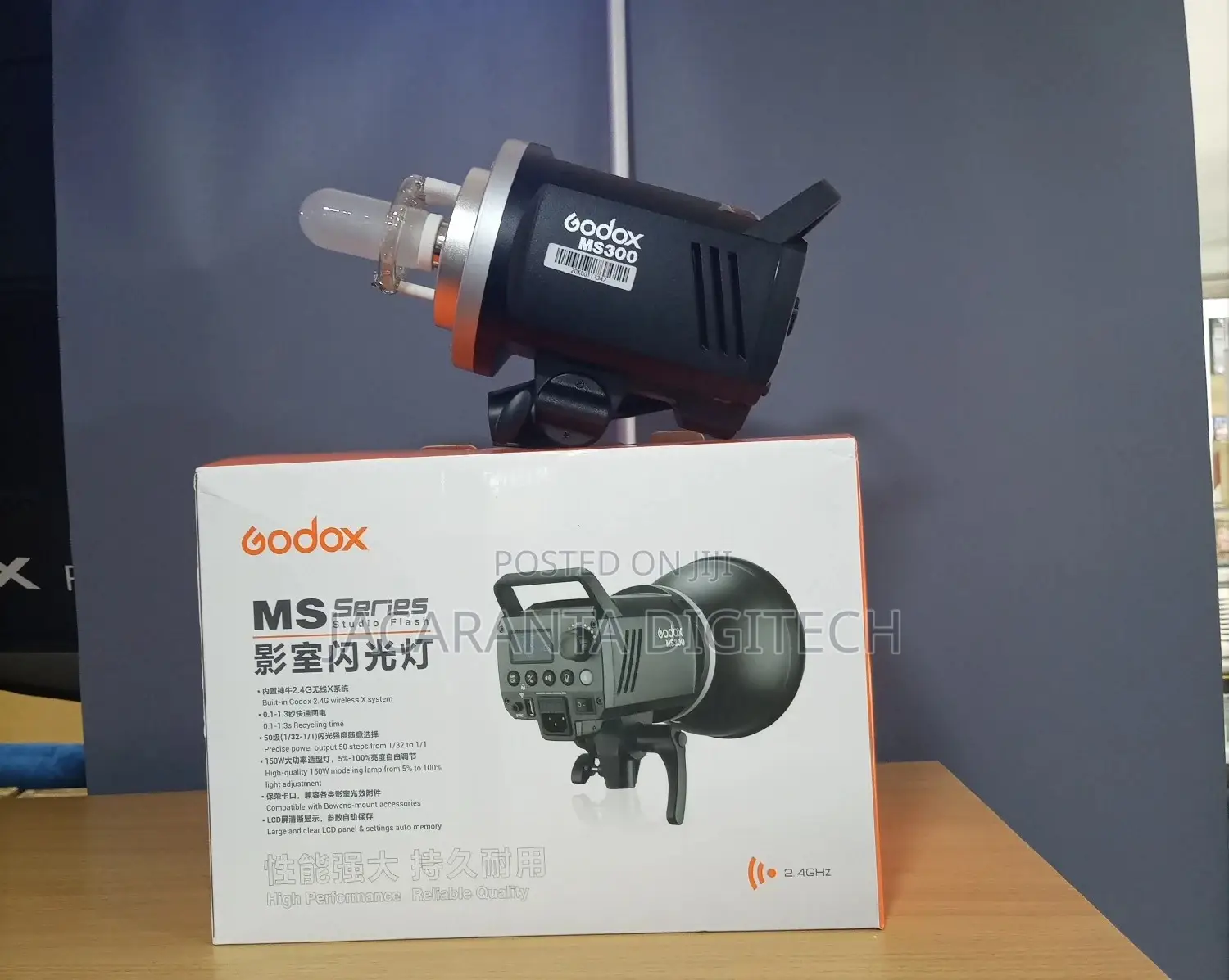Godox Ms300 Studio Light Flash Strobe