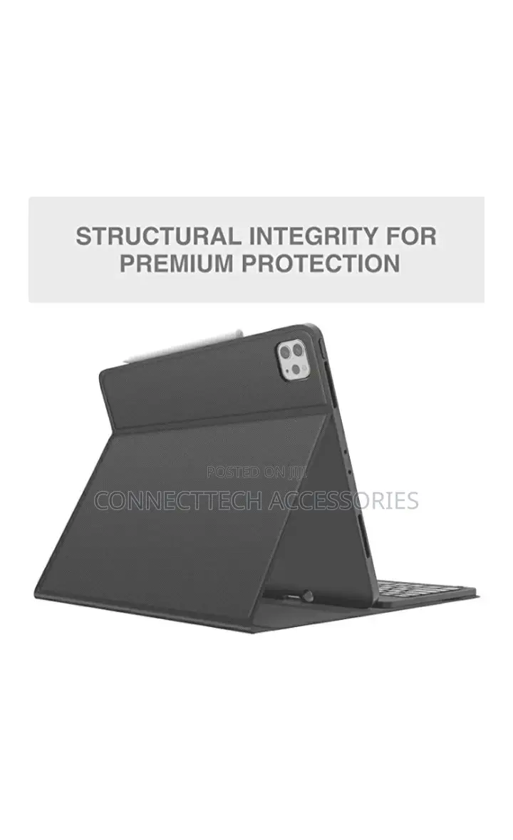 iPad Pro 12.9 2021 Keyboard Case With Apple Pencil Slot