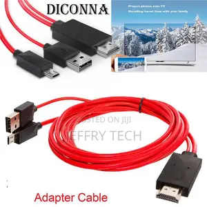 Micro USB to Hdmi-Compatible TV Cable Adapter HD TV 1080P Ch
