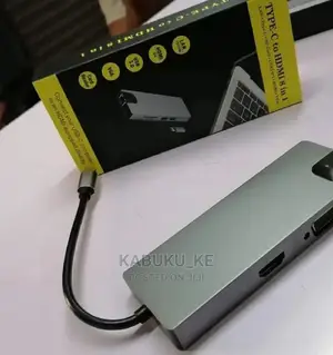 Type-C to HDMI 8 in 1 Adapter