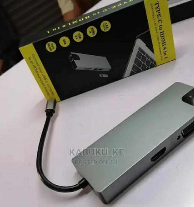 Type-C to HDMI 8 in 1 Adapter - main view