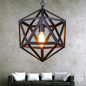 Modern Ironbar Pendant Light
