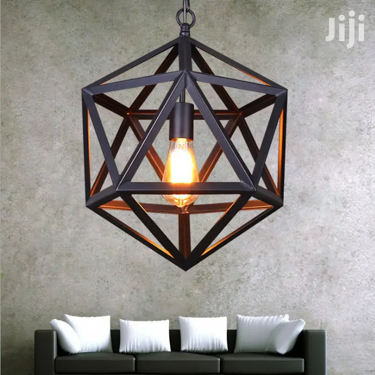Modern Ironbar Pendant Light