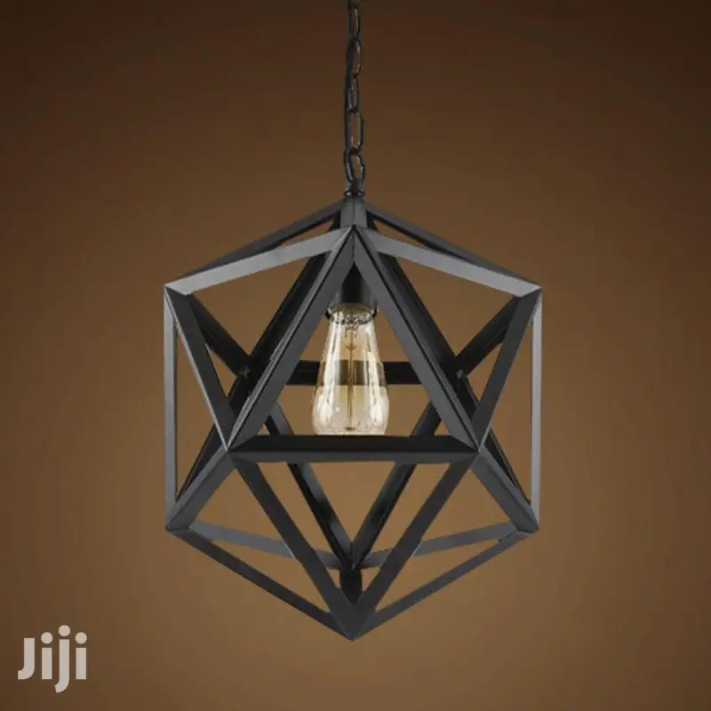 Modern Ironbar Pendant Light
