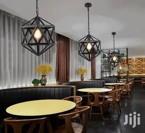 Modern Ironbar Pendant Light