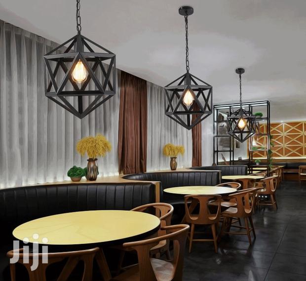 Modern Ironbar Pendant Light - thumbnail 2