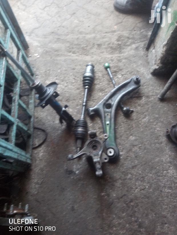 Shocks ,Arms and Drive Shaft - main view