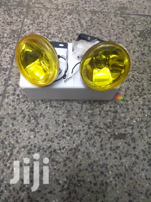 Foglights 5 Inch Yellow Spotlights