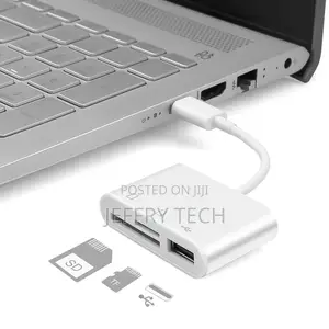 USB Type C Card Reader to SD TF USB Connection Smart Memory
