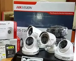 Four CCTV Cameras Surveillance Complete System K