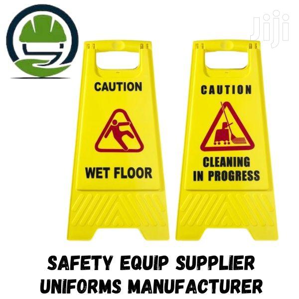 Caution Boards in Kenya