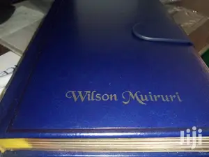 Engraved Leather Notebook