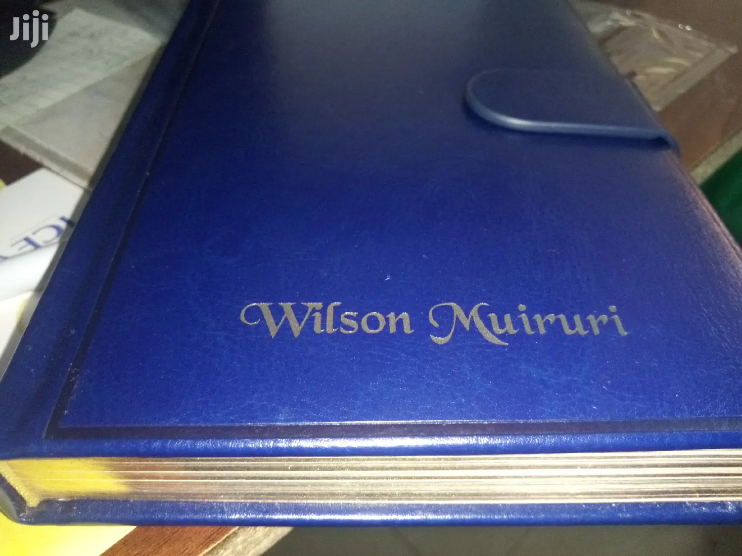 Engraved Leather Notebook