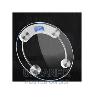 Transparent Tempered Glass Bathroom Scale Max 180kg