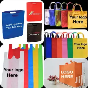 Non-Woven Bags Printing Diff' Bags, Shapes, Colors
