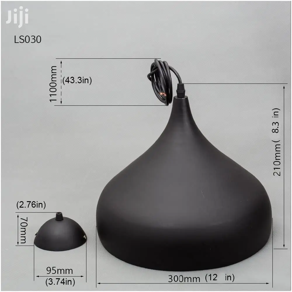 Pendant Light Black/White