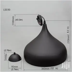 Pendant Light Black/White