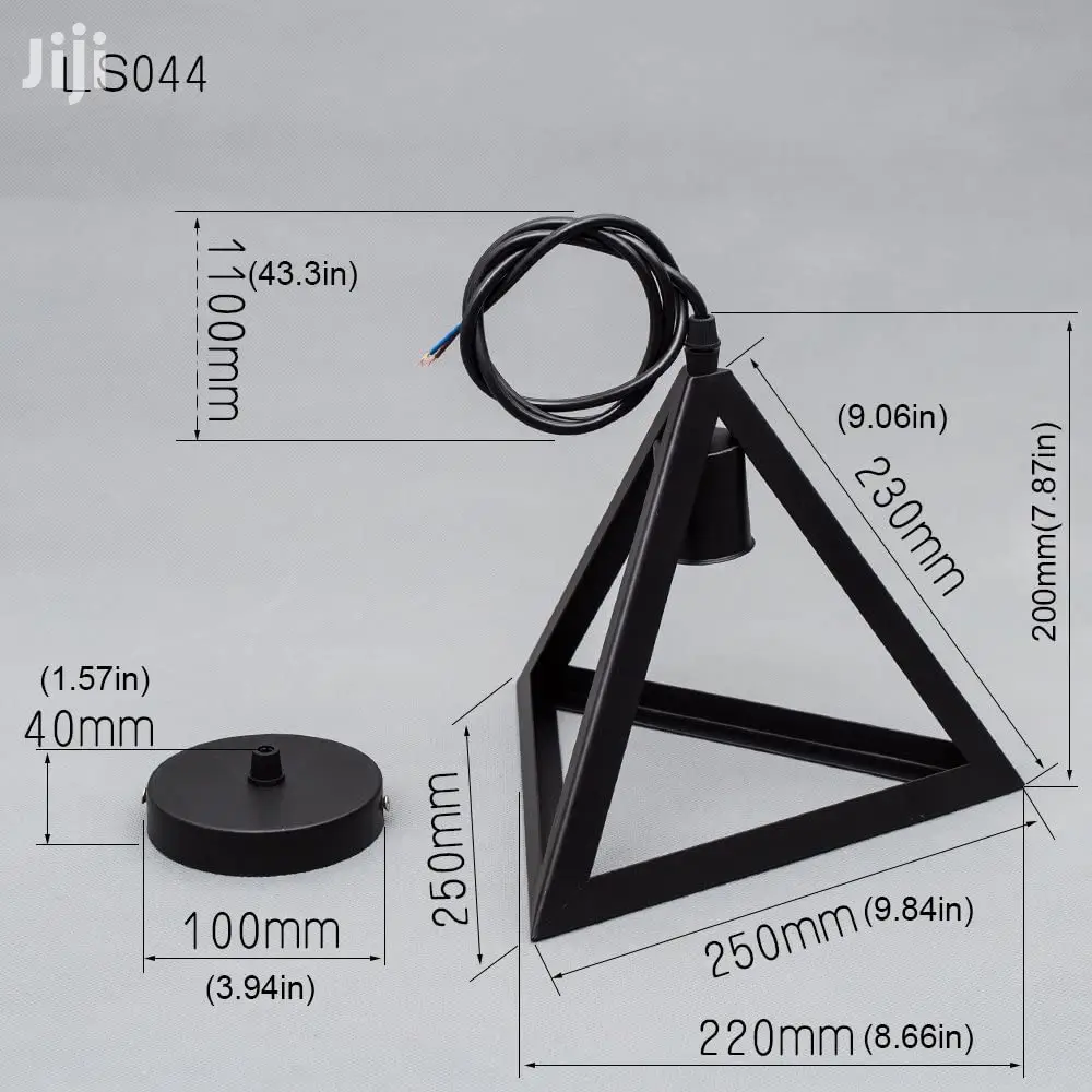 Triangle Pendant Light