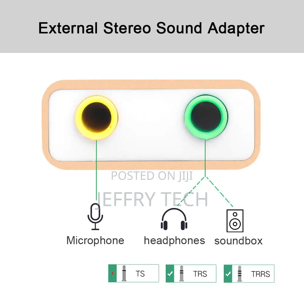 Type C USB to AUX Jack 3.5mm Earphone Adapter Audio Mic Soun