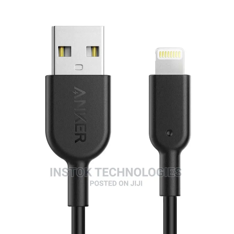 Anker 3ft / 0.9m – Powerline II Lightning to USB Cable – App