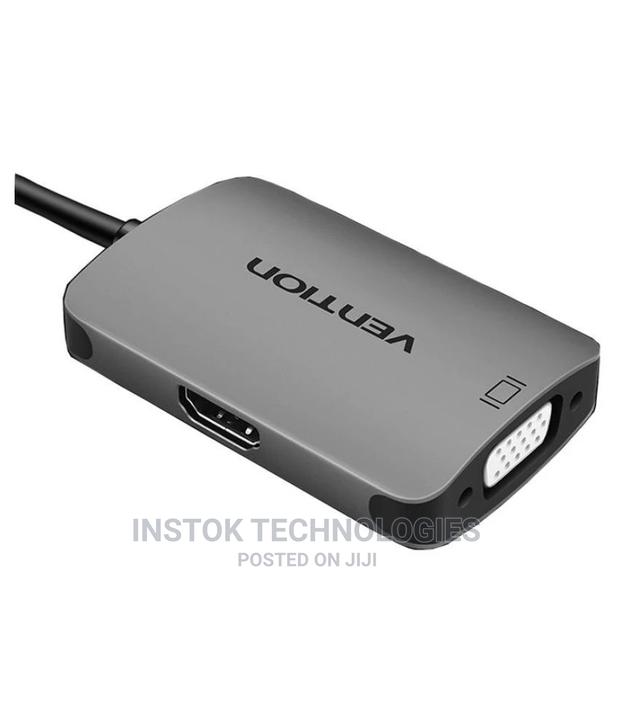 Vention USB C to HDMI 4K and VGA Converter (Cgkha)