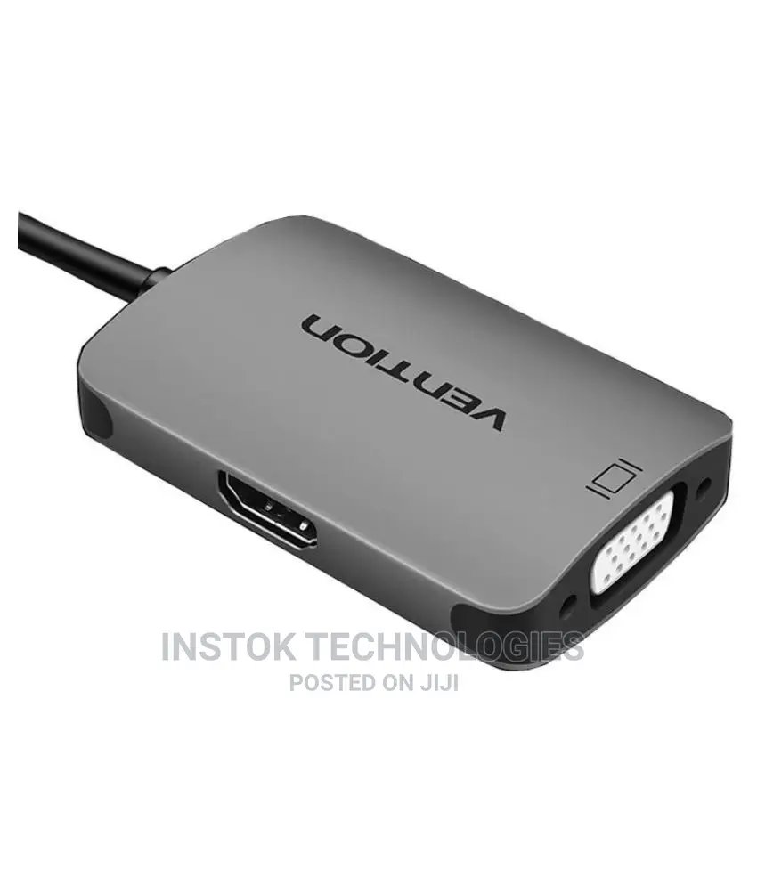 Vention USB C to HDMI 4K and VGA Converter (Cgkha)