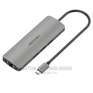 Vention USB Type C to Multi-Function 8 IN 1 Hub / Docking St