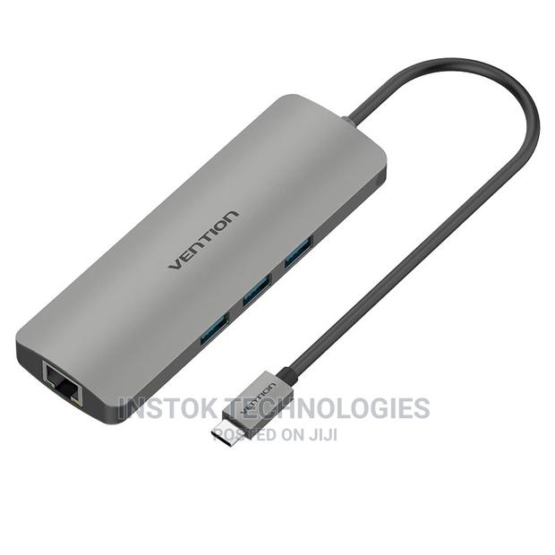 Vention USB Type C to Multi-Function 8 IN 1 Hub / Docking St