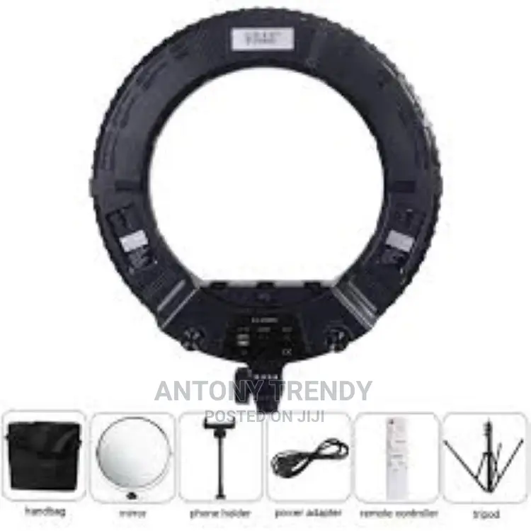 18 Inch Lightweight Led Ring Light With Tripod Standl