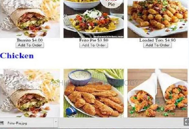 Fast Food, Pizza, Coffee Shop, Juice Ice Cream Bar Advance