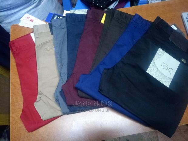 Khaki Soft Trousers - thumbnail 2