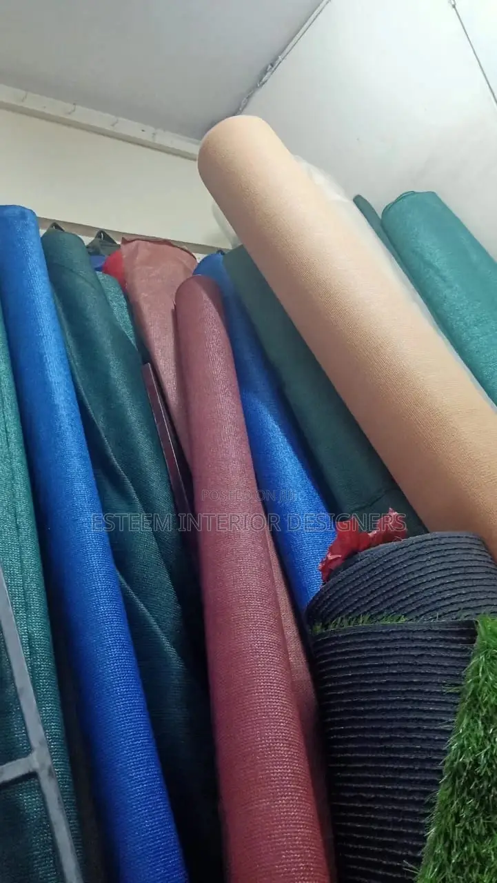 Fabric For Carshade Net In Different Colours