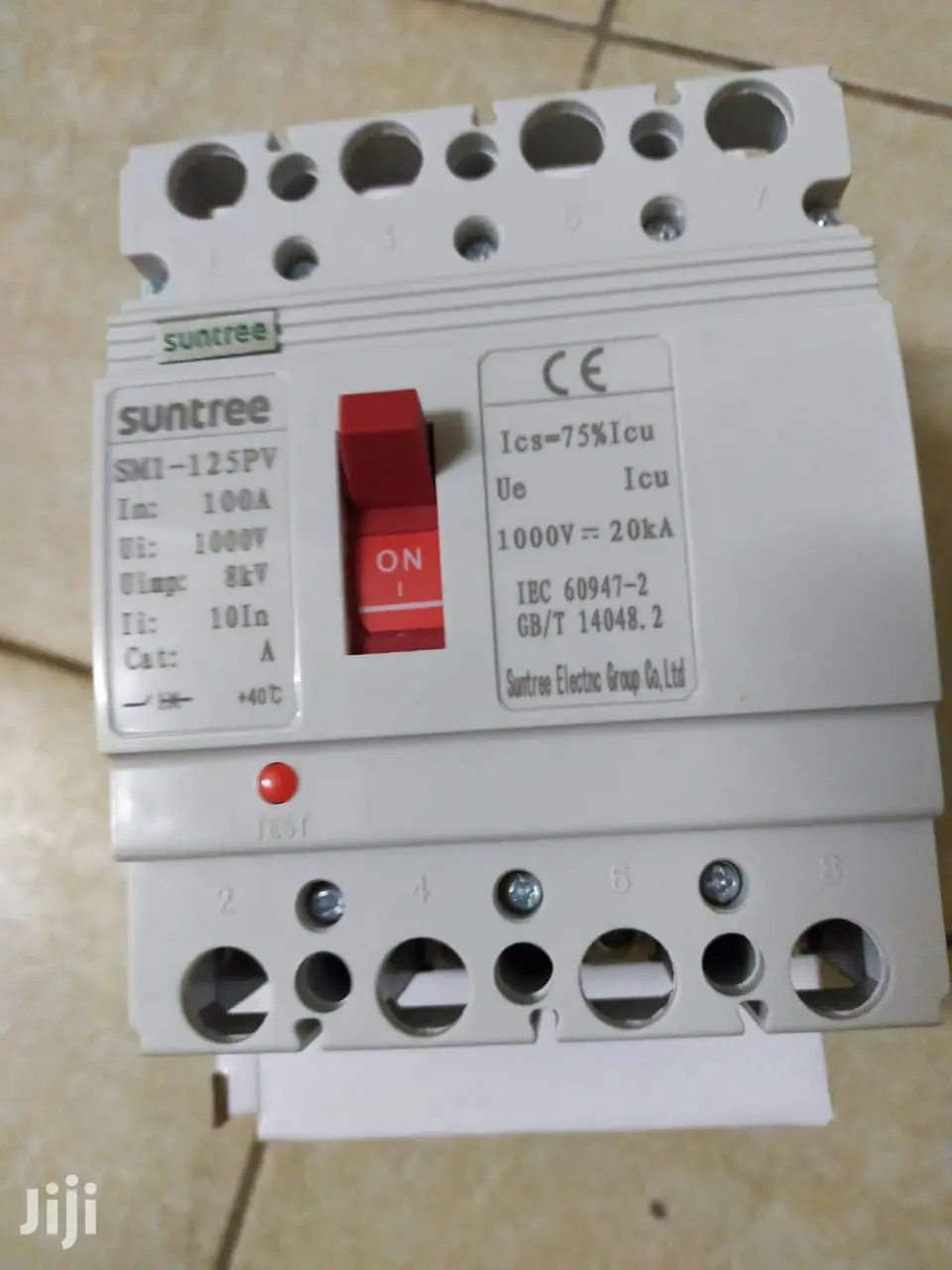 100A Dc McCb 1000v 4p