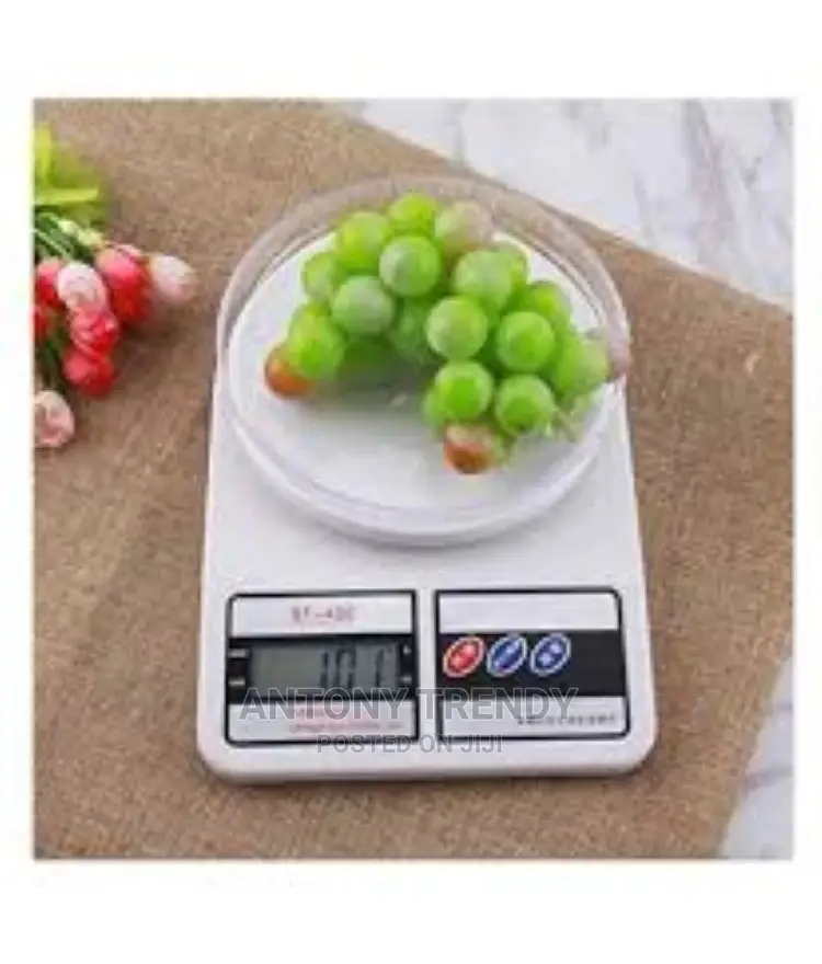 Electronic Kitchen Scale Digital Weighing (1g to 7kg) Sf400