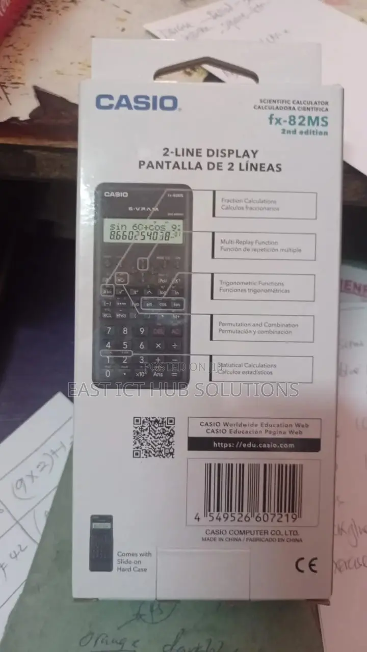 CASIO Fx 82ms Original Calculators
