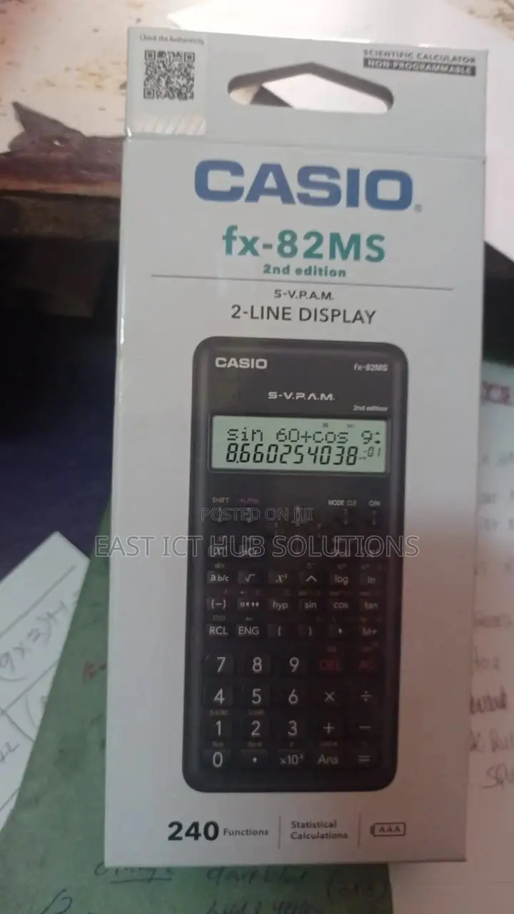 CASIO Fx 82ms Original Calculators