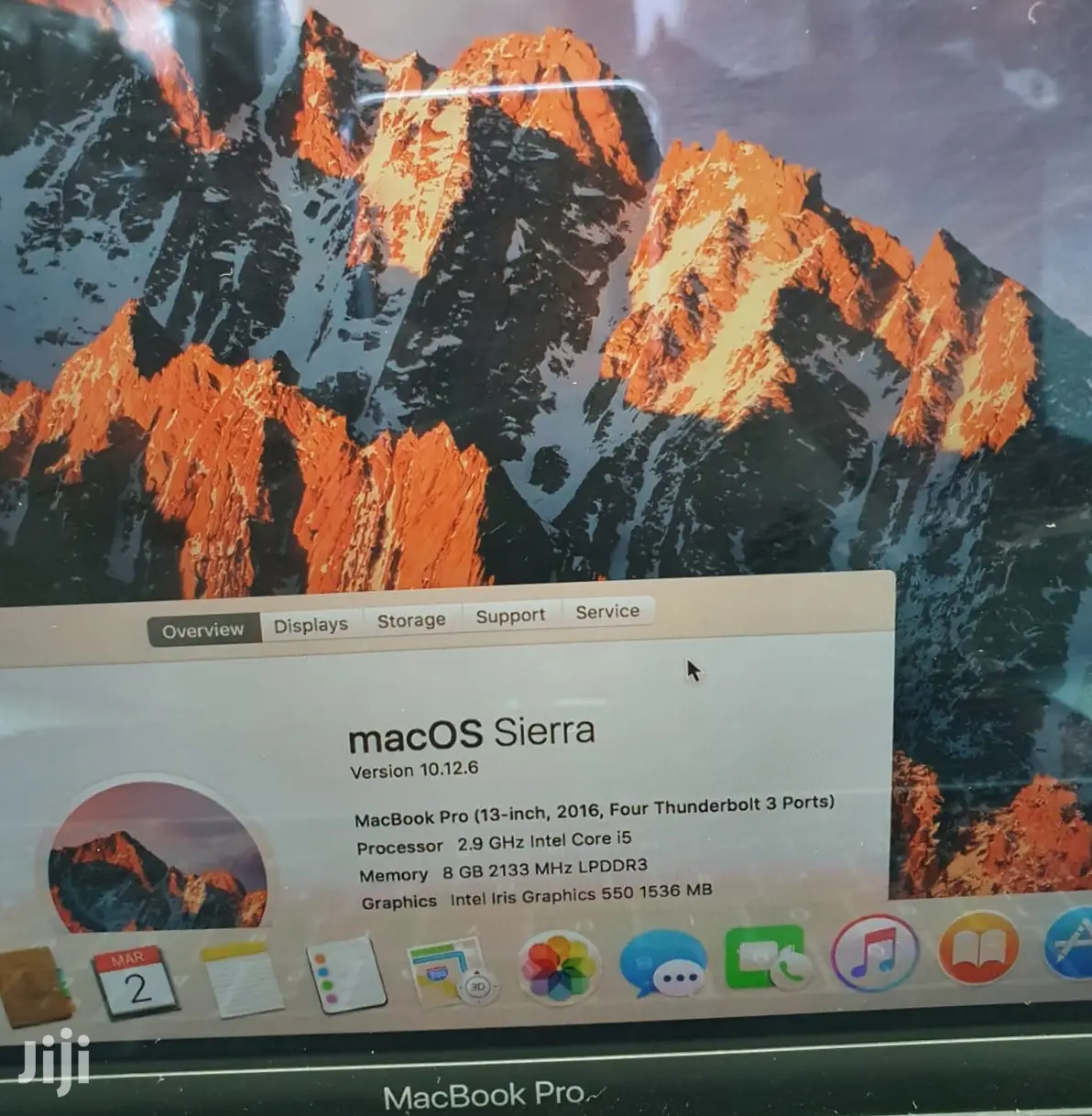 Laptop Apple MacBook Pro 8GB Intel Core i5 SSD 256GB