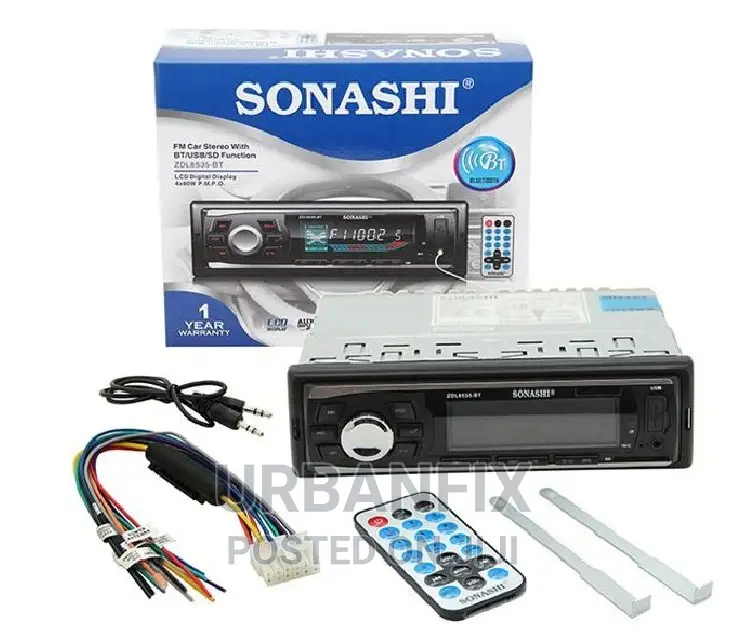 Car Radio With Double USB Port Bluetooth, Fm .