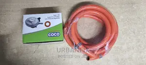 13kg Gas Regulator + 2 Meter Gas Delivery Tube+ 2 Free Clips