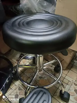 Pedicure Stool Black