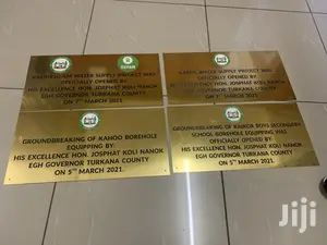 Plaques, Door Plates and Inauguration Plaques