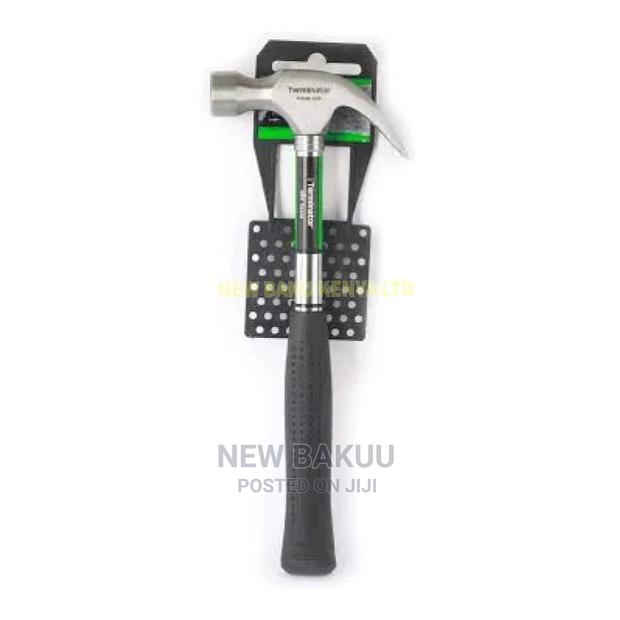 27 Mm Polished Tubular Steel Handle Claw Hammer