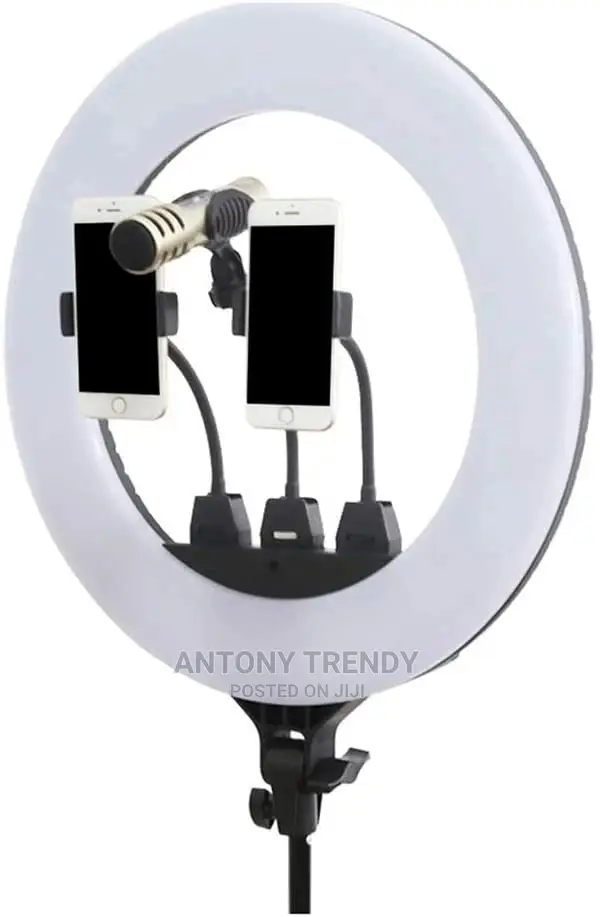 Led Ring Light 18 Inches With Tripod Bag And Holders