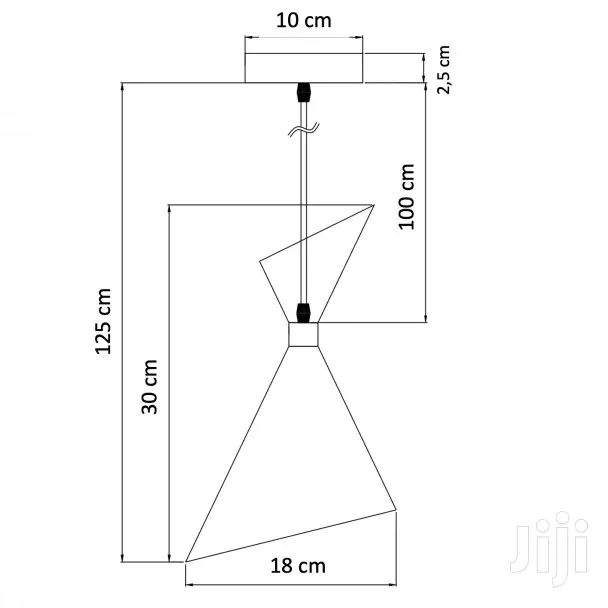 Dual Cone Pendant Light