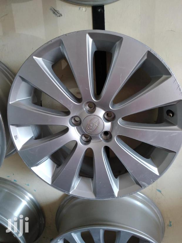 Clean Original Rims Set Size 17 Inch for Subaru From Japan