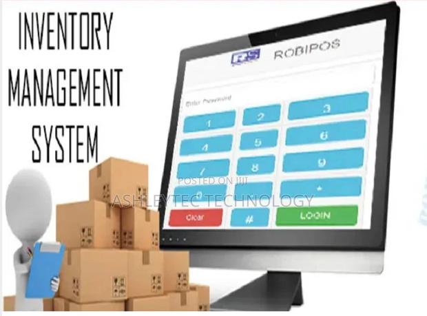 Inventory Stock Control Management System - main view