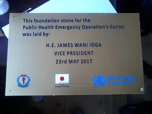 Opening Ceremony Plaques